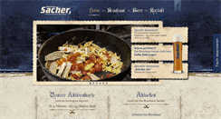 Desktop Screenshot of brauhaus-sacher.de