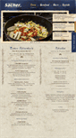 Mobile Screenshot of brauhaus-sacher.de